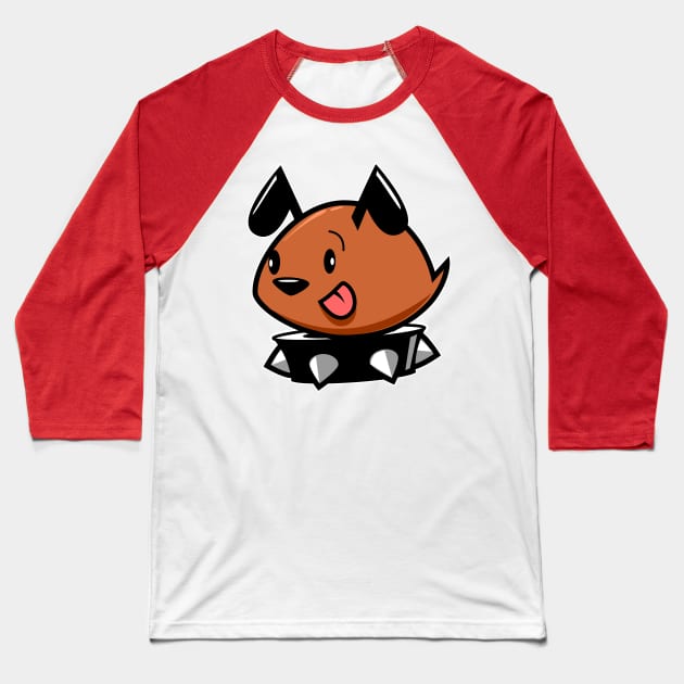 Hello Puppy Baseball T-Shirt by Spikeani